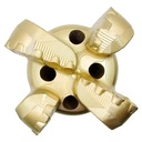 Heavy Duty 5 Wings PDC Drill Bit Diamond Cutter for Oilfield Rig 171mm