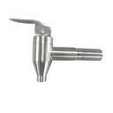 Modern 304 Stainless Steel Metered Faucets Drink Dispenser Tap Classic Single Handle Beverage Spigot Single Hole Deck Mounted