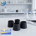 Custom Molded Durable Non-slip Round Silicone Rubber Rod Head and Cap for Seals | ISO9001 Certified