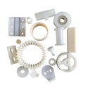 High Precision Plastic Products Custom Plastic Injection Part Production PC Profiled Parts