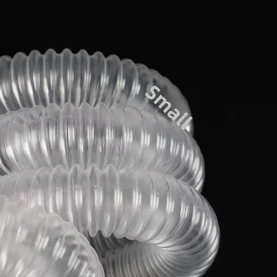 Medical EVA Transparent Corrugated Tubing Ventilator Face Mask Nebulizer Hose-Customizable Length HJSJ Brand Model 1.2.28 Yiwu