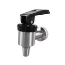 Mini Water Tap Modern Single Handle Design Stainless Steel Valve Core Single Hole Mount Metered Faucets Spigot Deck Mounted