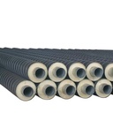 Overhead ASTM API GI Galvanized Iron Sheet Jacket Polyurethane Foam Chilled Water Insulated Welding Pipe for Water Oil Pipe