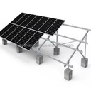 Zn-Al-Mg Coating Solar Panel Mounting Bracket Cold Bent PV Solar Bracket of Ground Mounting System