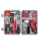 47pc 3.6V USB Professional DIY Grade Cordless Drill Kit Electric Screwdriver Power Tool Set with Battery Source OEM ODM
