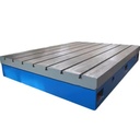 Grey iron cast surface plate with T-slot