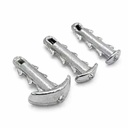 Wholesale SURN001 Upgraded 3/32oz 1/8oz 3/16oz Urchin Rig Nail Pyramid Irregular Shaped Sinker for Sea Urchin Lures Lead Weight