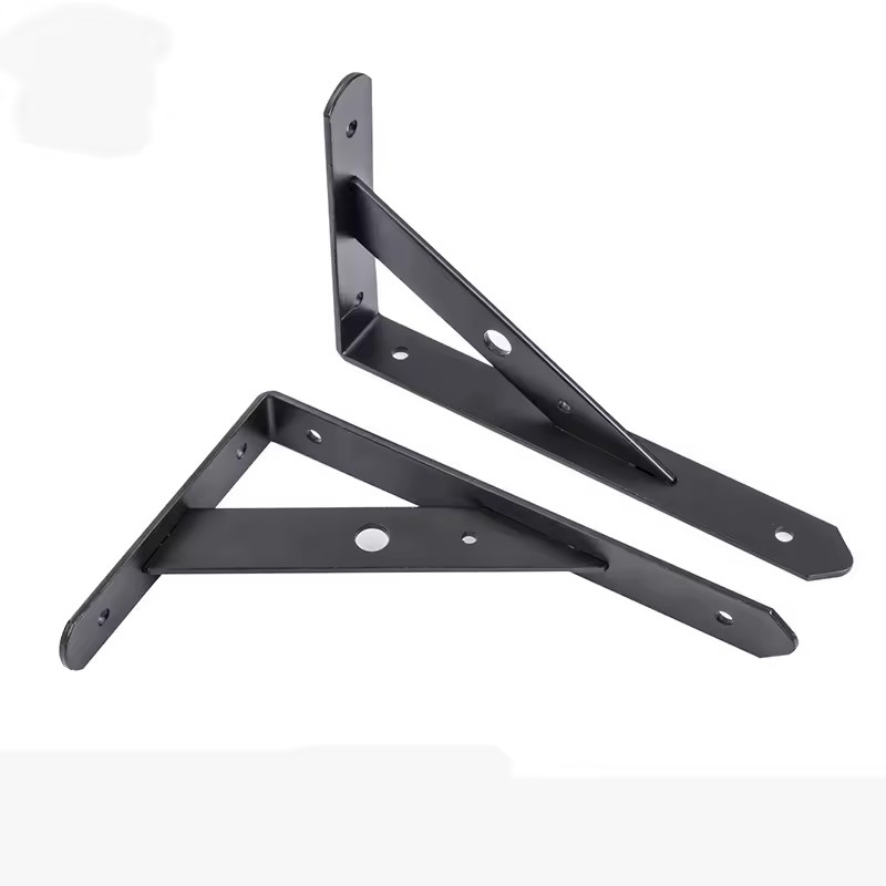Metal Wall Shelf Bracket L Shape Angle Support Industrial Shelf Bracket