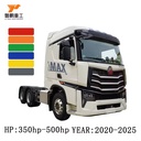 HOWO Max 6x4 Tractor Head New / Refurbished Heavy Duty Truck for African Intercity Logistics Fleets
