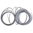 Spiral Blade Thorn Rope and Razor Barbed Wire for Isolating and Protecting Safety protection Spike Rope