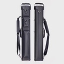 Hot Selling Black Color 6 Holes Special Design 1/2 Style Cue Case/Bag 2B4S