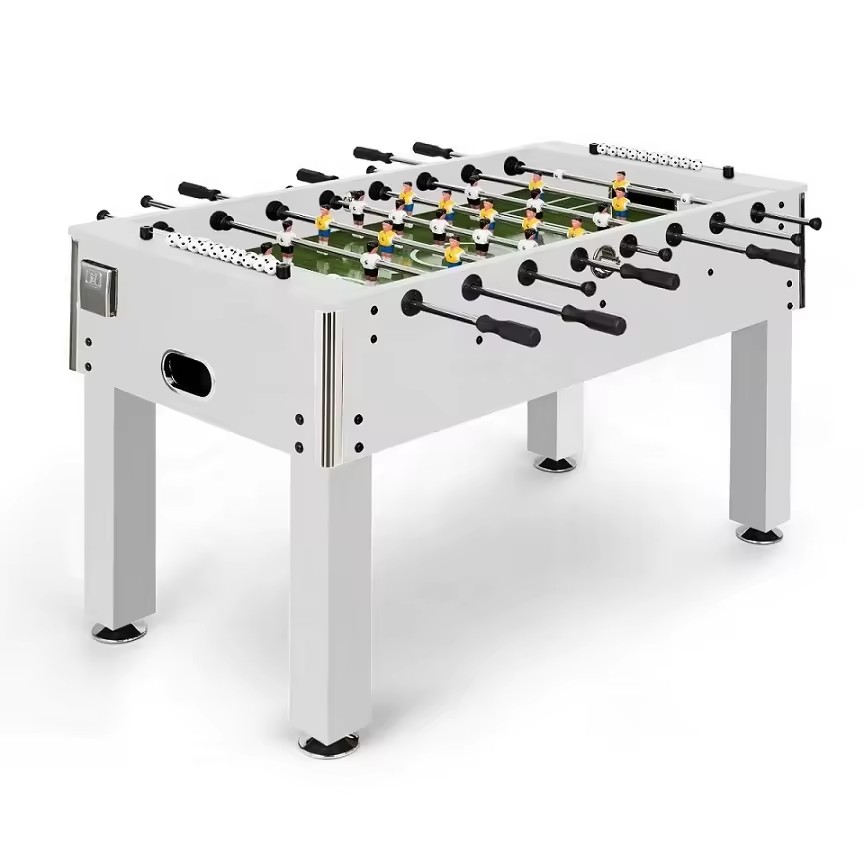 Modern Design White Color Kikcer Fooseball Soccer Table Indoor Football Table