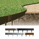 YW Hardware Supplier Outdoor Decor Corten Steel Galvanized Steel Flexible Landscape Garden Lawn Yard Edging Border