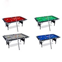 6Ft/7Ft Size Option Popular Billiards Table/Snooker Pool Table Game with Foldable Iron Legs
