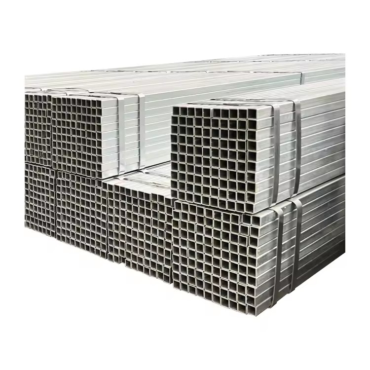 2 X 2 4 X 4 Galvanized Steel Pipes square Metal Tubing Fence Posts