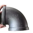 Cast 150 lb 90 Degree Elbow Painted Malleable Iron Plumbing Material Pipe Fitting