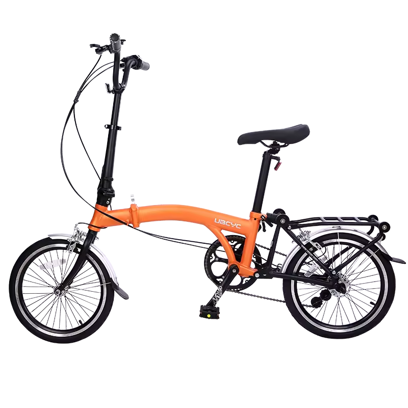 High Quality, Lightweight and Portable 16 Inch Non Installation Three Fold Bicycle Can Be Stored in the Trunk