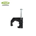 Plumbing Water Pipe Support Hanger Black Metal Mounting Bracket Suspension Clamp Fit PEX Copper CPVC Tubing Fixing Fitting