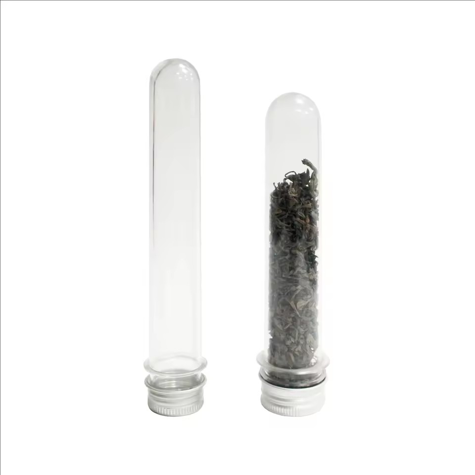 29*150MM Packaging Candy for Plastic Test Tube With Cap