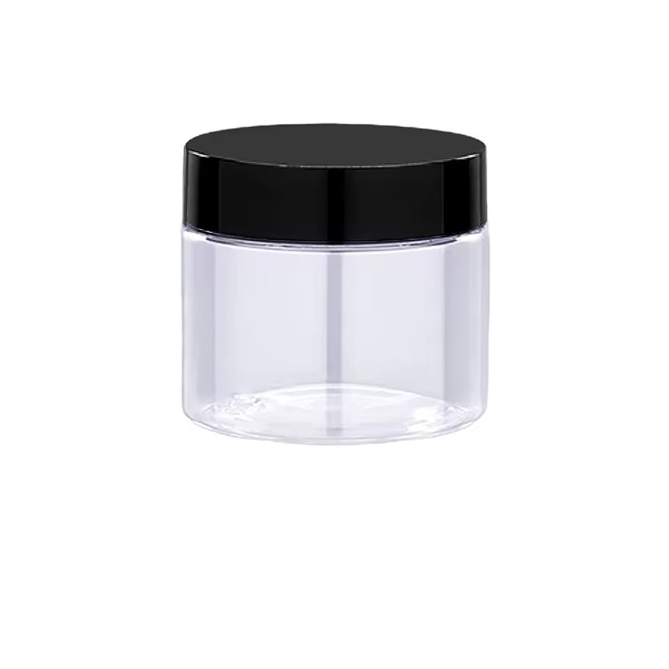 Body Butter Jar Luxury Plastic Pot Cream 30g Cosmetic Jar with Lid 50ml 200ml 250ml clear Cosmetic Jars