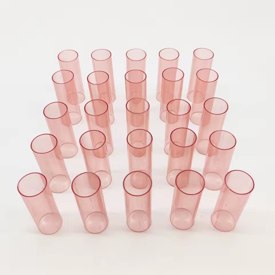 Translucent Extruded Polycarbonate Cylinder Tube Color Acrylic Polycarbonate Tube PC Round Tube