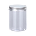 pp Covered Plastic Pots Food Grade Transparent Aluminum Jars Cosmetic Packaging Cans