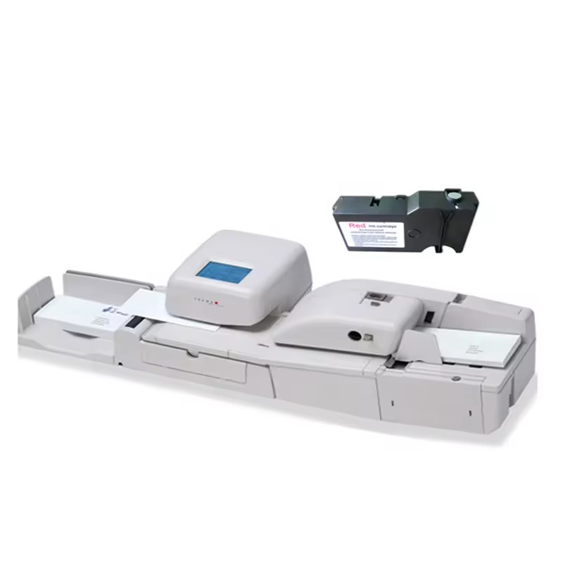 240-02-204 Frama Mailmax/Mailmax Speed/ Mailmax Confort Ink Cartridge, Red Fluo Ink Cassette Frama Mailmax