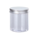 Wholesale Empty Different Capacity 80ml 100ml 120ml 140ml 150ml 200ml 250ml Cosmetic Cream Pet Plastic Jar With Aluminum Lid