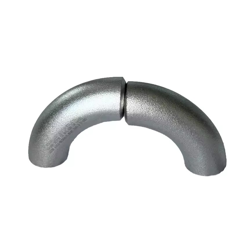 304 Stainless Steel 45-degree Welded 16-manganese Butt-welded Seamless Galvanized Elbow