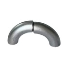 304 Stainless Steel 45-degree Welded 16-manganese Butt-welded Seamless Galvanized Elbow