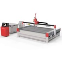 HEAD Silver 5Axis Water Jet Cutting Machine CNC Multi Material Stone Tile Metal Glass Factory Price