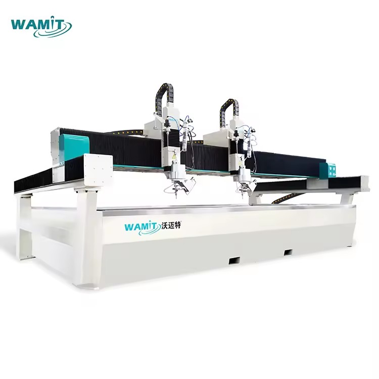 5 Axis Water Jet Cutter 3D Kitchen Counter Top Water Jet Cutting Machine Stone Marble Granite Cutting Machine Factory