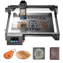 RAY5 20W Laser Engraving Machine Touch Screen + Protective Goggles DIY Cutting Wood Metal Tools 400x365mm Cutting Area 110-240V