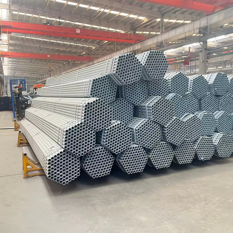 ERW S235JR Hollow Section Carbon Steel Pipes Astm a 53 Gr B Type Hot Dipped Galvanized Gi Tubular Other Steel Pipes