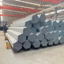 ERW S235JR Hollow Section Carbon Steel Pipes Astm a 53 Gr B Type Hot Dipped Galvanized Gi Tubular Other Steel Pipes