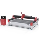HEAD 3or5 Axis High Pressure CNC Waterjet Cutting Machine Metal Stone Marble Glass Cutting Precision Industrial Machinery