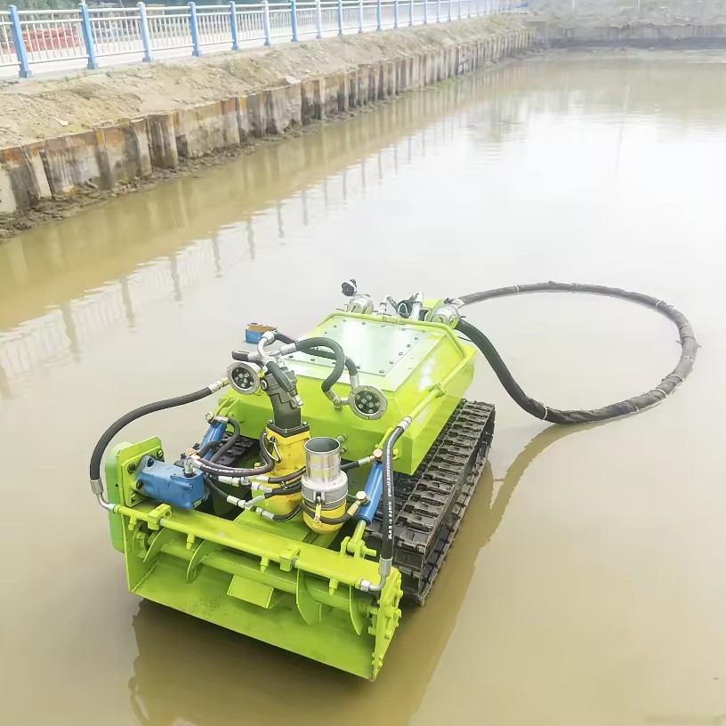 Energy Saving Dredging Robot Low Consumption Long Endurance
