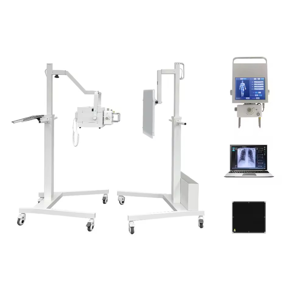 Portable DR X-ray Machine System for the Human or Veterinary Imaging Use with Two Software Version