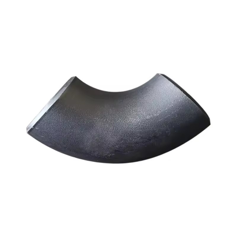 MS Mild Steel 90 Degree Long Radius Carbon Steel Black Painted High Durability Corrosion-resistant Elbow
