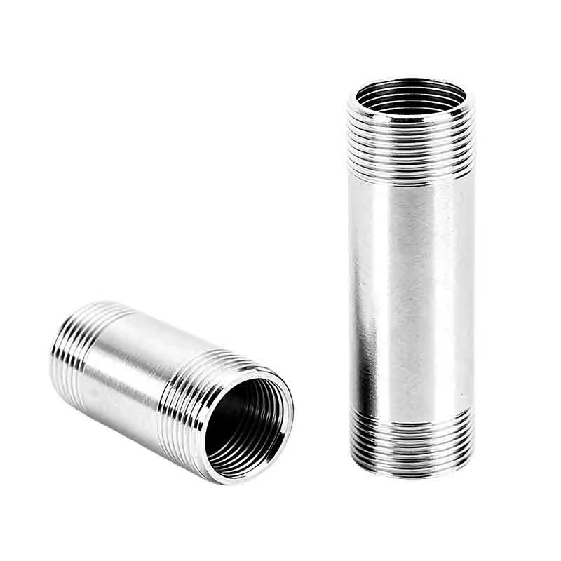 ANSI B16.11 Stainless Steel Straight Coupling 3000LB Threaded Joint BW Pipe Connector ASTM A182 Casting Smooth Stainless Steel