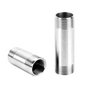 ANSI B16.11 Stainless Steel Straight Coupling 3000LB Threaded Joint BW Pipe Connector ASTM A182 Casting Smooth Stainless Steel