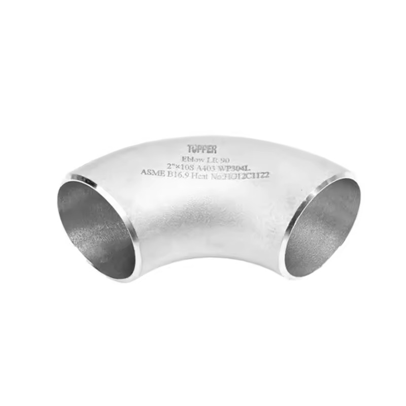 Stainless Steel 304 316L Reducing Equal Butt Welded Anti-corrosion Tee Reducer Pipe Fitting Elbow