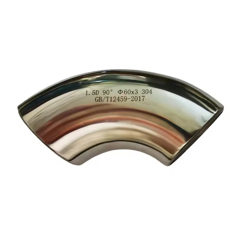 Stainless Elbow 90 Degree 6 Inch Low Pressure Polished Surface Butt Welding Flexible SCH10-SCH160 Wall Thickness Kim Hae-ho