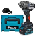 Electric Goddess DBS028 18V Brushless Lithium Battery Rechargeable Industrial Impact Wrench 1/2in Drive 1000NM Max Torque for