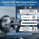 Drive Shaft Removing Tool OEM Custom CNC Turning Machining Factory Brake Device Coating Black Steering Intermediate Shaft Dual