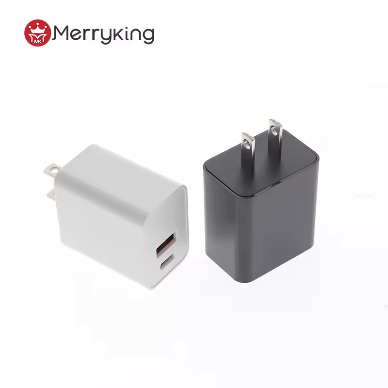 US Plug 20W Fast Charging Type C QC3.0 Wall Charger 20W USB-C PD Charger with UL FCC Certificates
