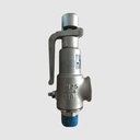 KH Brand Spring Type Stainless Steel Gas Safety Valve A27H-16P 25 40RL Manual Wrench Flange Connection PTFE Sealing 1 Year 1/2-3