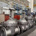 600 Carbon Steel Flanged Angle Gate Valve Cast Iron ASTM A216 Body 150LB Manual DN80 Water Normal Temperature KH 1 Year 1