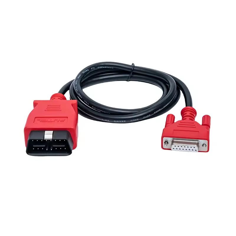 For MaxiSys MS908/MS906 Maxicom MK908P/MK808/ MaxiCheck MX808/ Maxidas DS808 Code Reader Main Test Cable 1 Year Warranty
