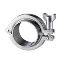 SS304 316L SMS ISO 1 1.5 2 3 4 Inch Stainless Steel Weld Pipe Fitting Ferrule Tri Clamp